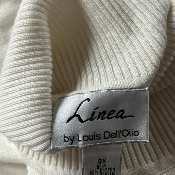 Linea by Louis Dell’olio Embroidered Turtleneck Sweater - Picture 7 of 7